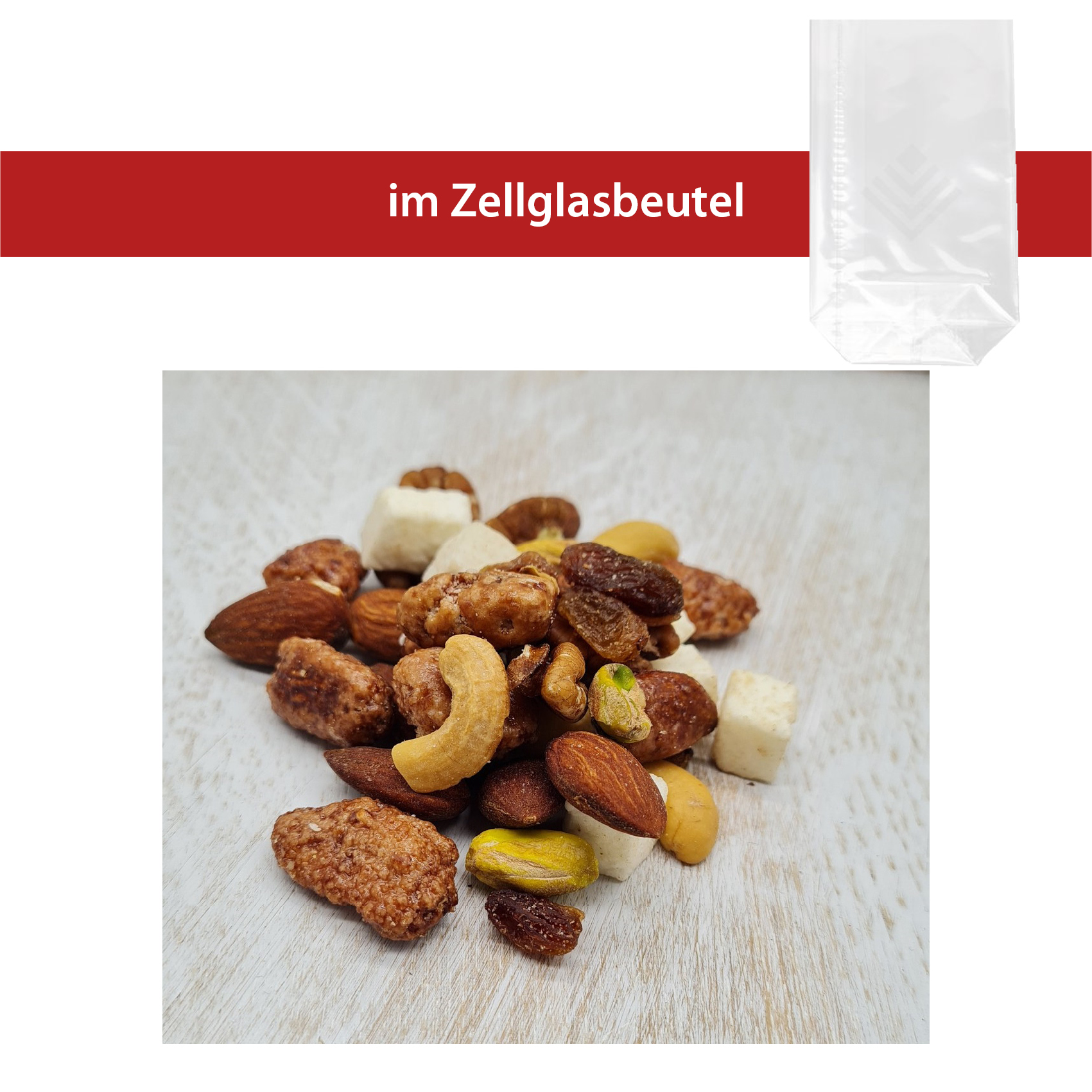 Ponchimix 80g
Zellglasbeutel mit Holzklammer
25 Stück pro Karton