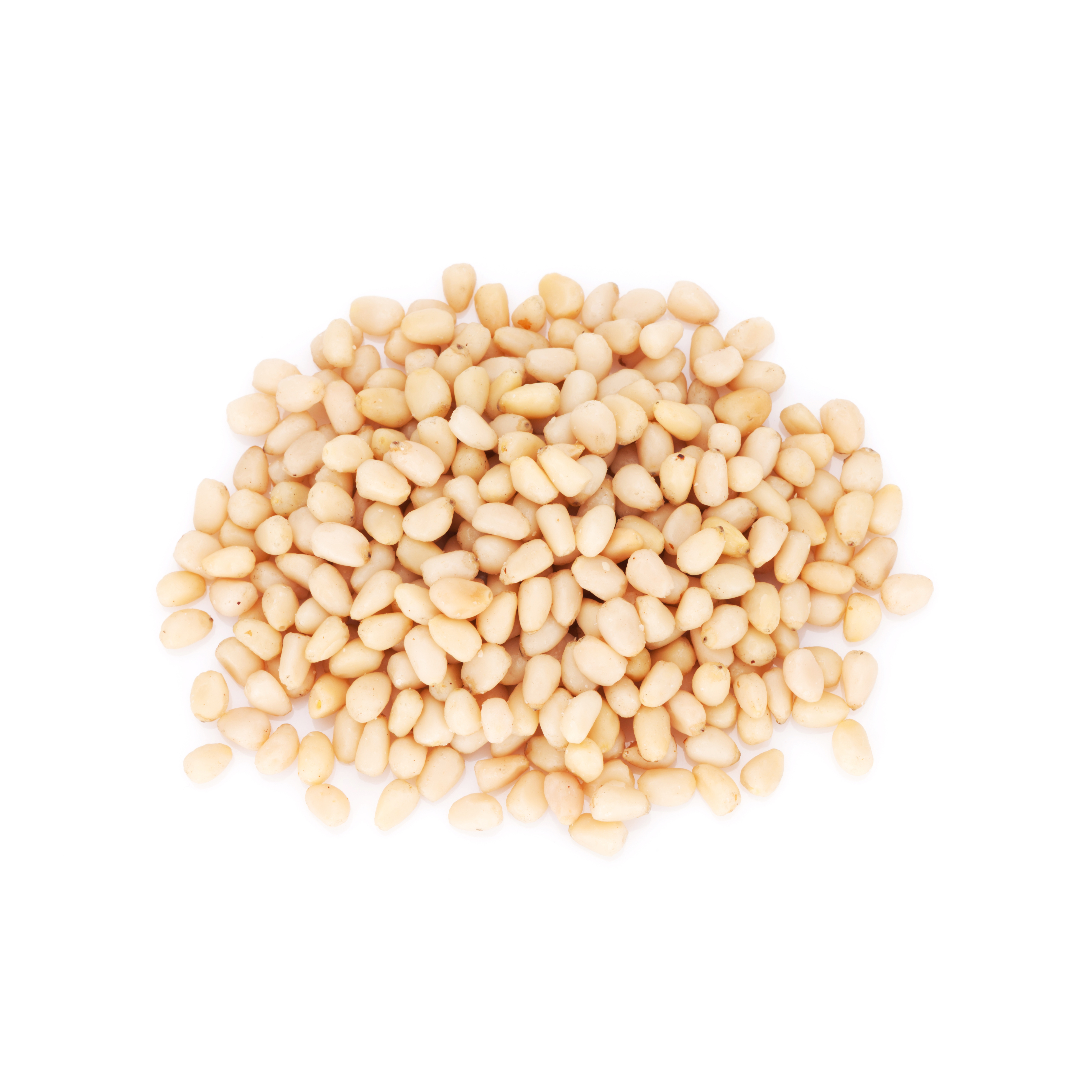 Pinienkerne 1 kg in der Papiertüte, genäht