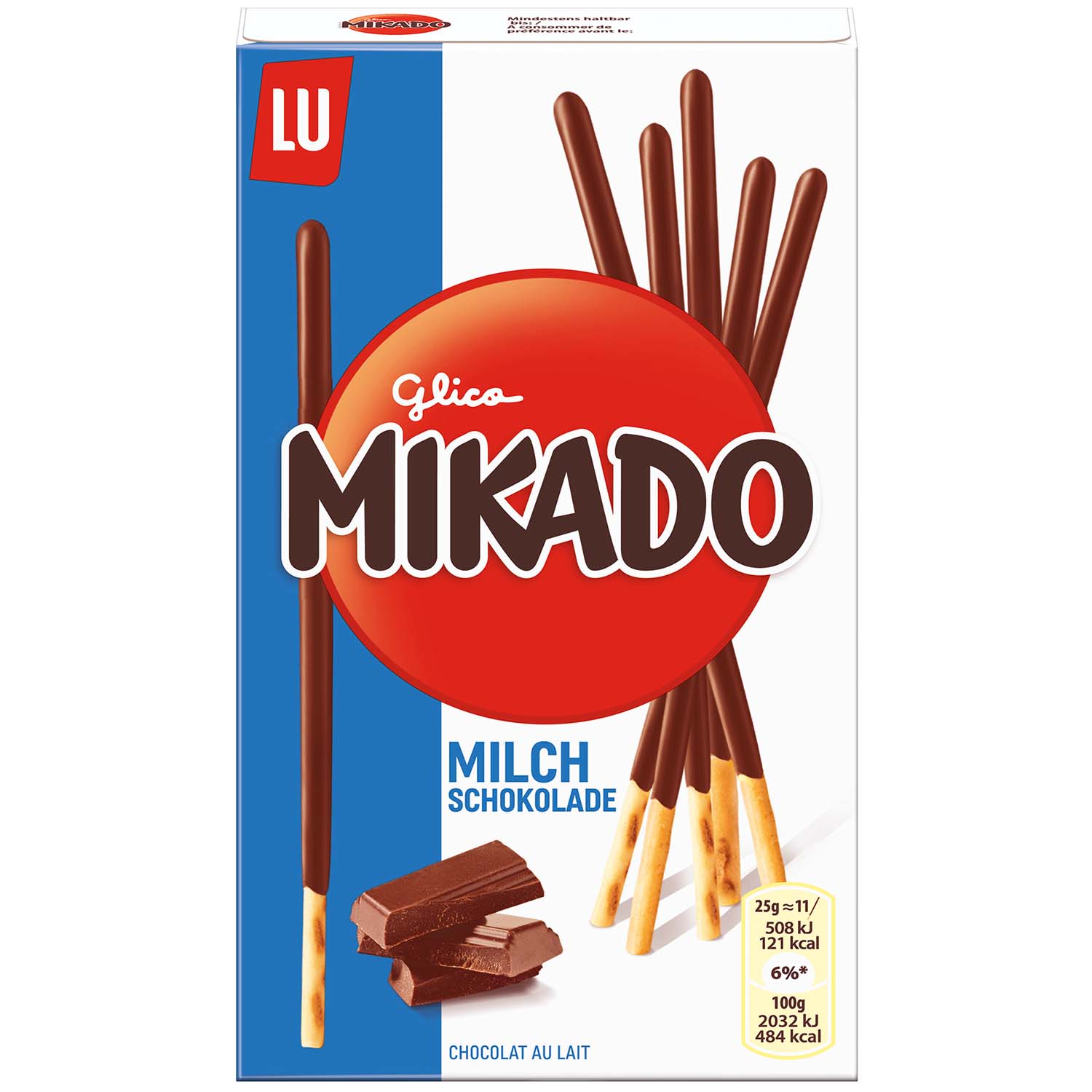 Mikado 75 g Milchschokolade Mikado 75 g Milchschokolade