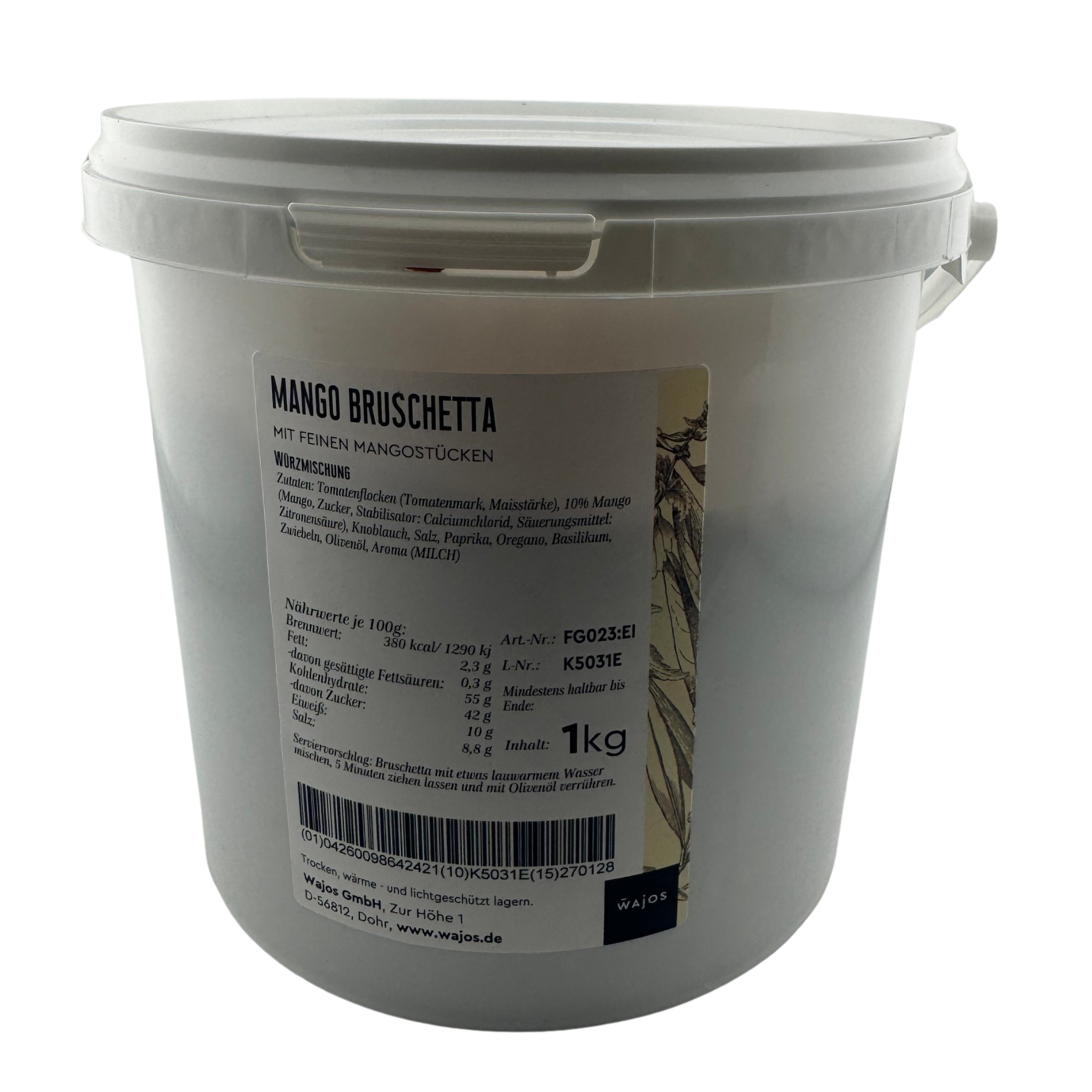 Mango Bruschetta 1000g