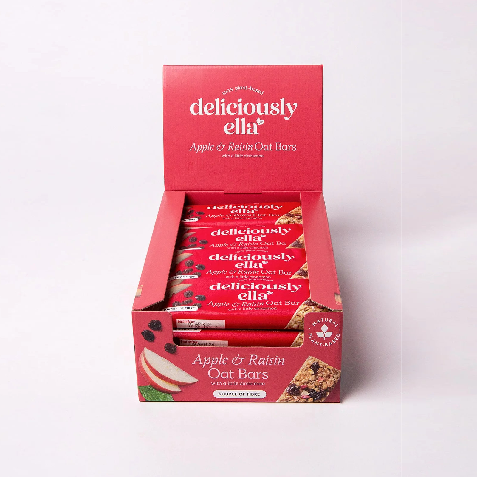 Deliciously Ella Haferriegel 'Apfel & Rosine' 50g - 16 Stück pro Karton