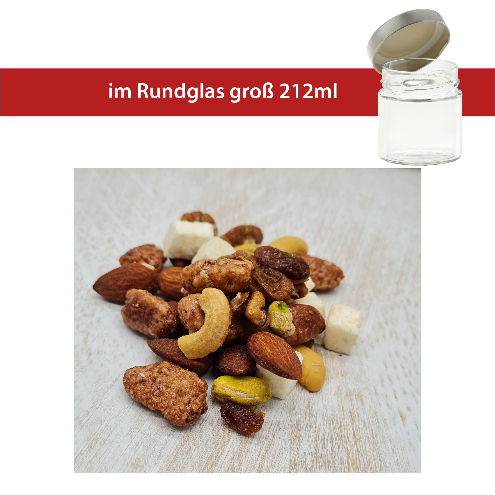 Ponchimix 90g
Rundglas groß 212ml
22 Stück pro Karton