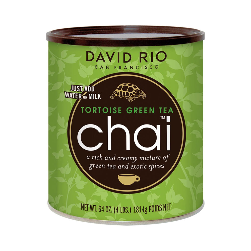 Green Chai, indischer Gewürztee 18-24 g Chai-Pulver in 100-150 ml Milch auflösen 1814 g Dose