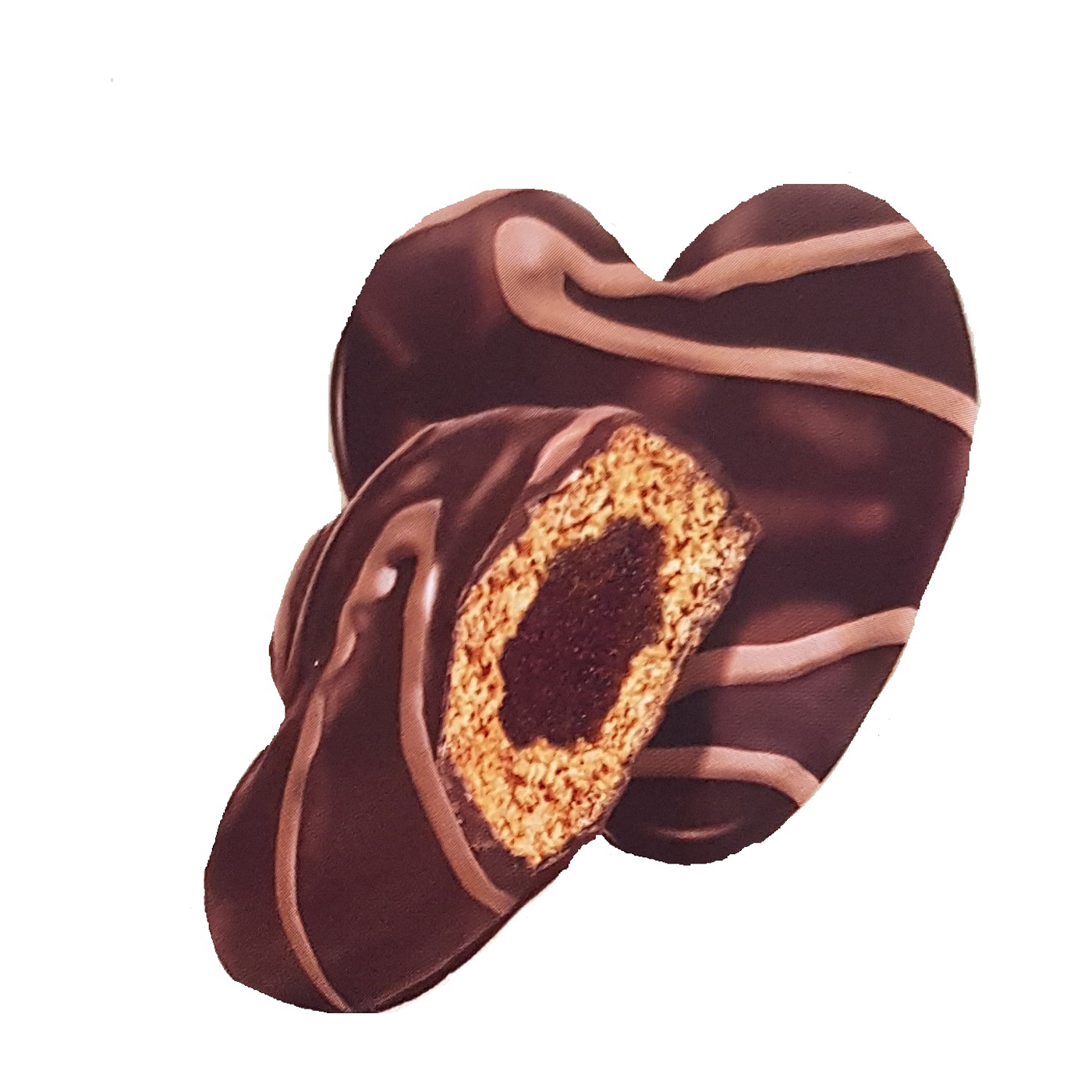Lebkuchen Kirsch 3,0 kg pro Karton