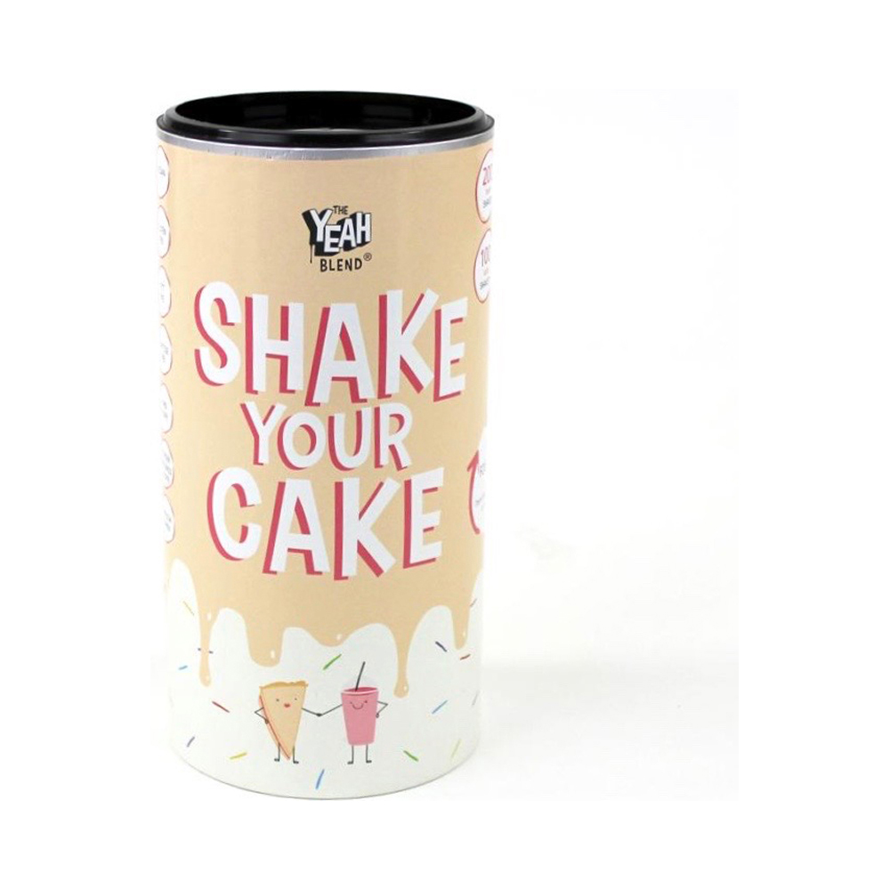 The Yeah Blend Shake your Cake 1kg Dose
ca. 200 Portionen heiß oder 100 Portionen kalt
Süßendes Getränkepulver zur Verfeinerung von Shakes