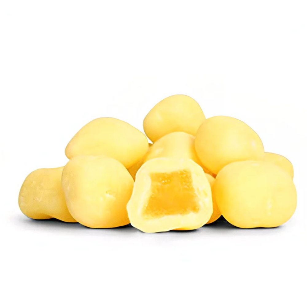 Ananas in weißer Joghurtschokolade 5kg