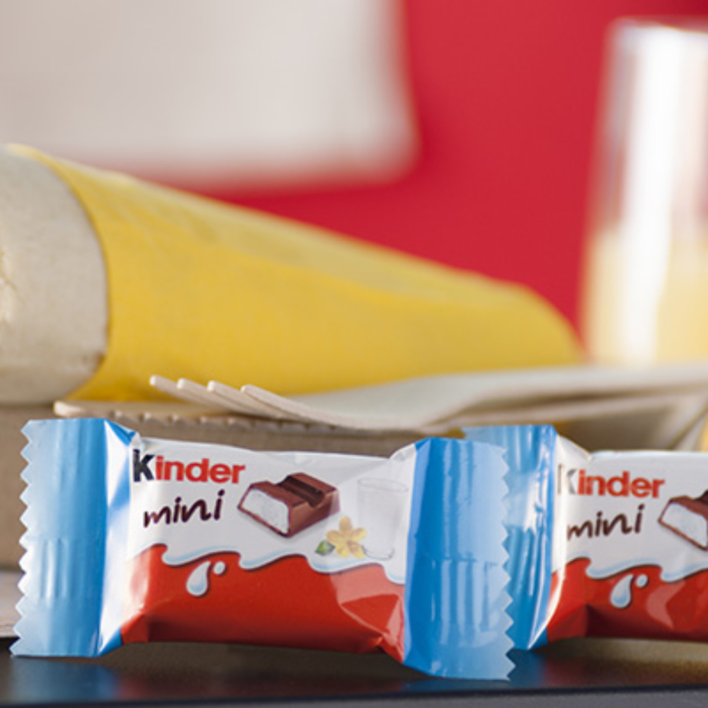 Kinder Schokolade Mini einzeln Verpackt 6 g - 656 Stück pro Karton