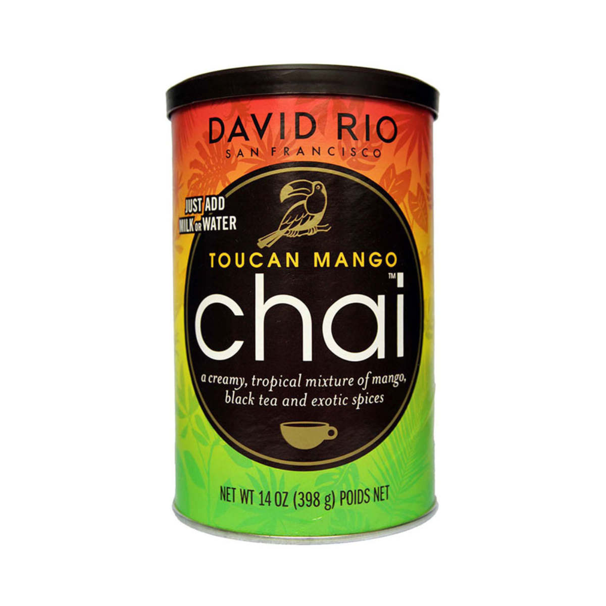 Mango Toucan Chai, indischer Gewürztee
398g Dose