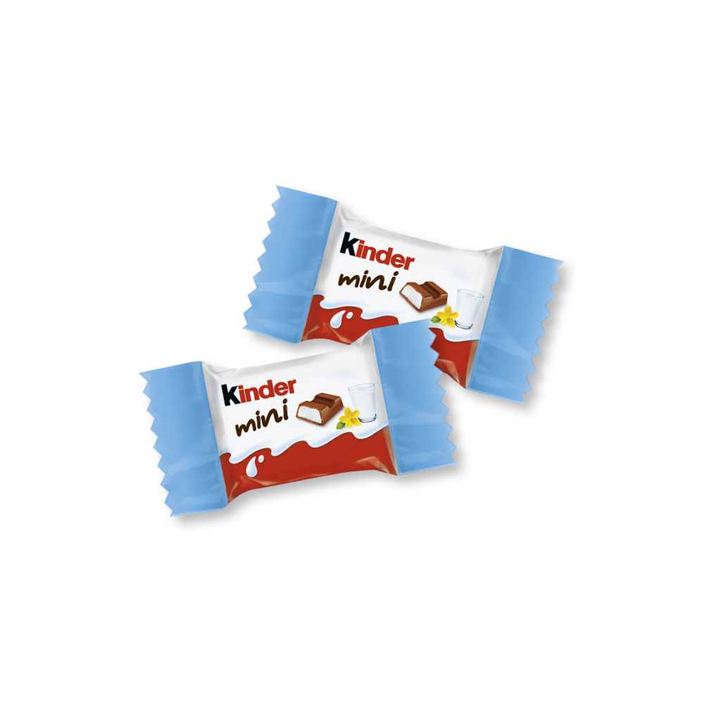 Kinder Schokolade Mini einzeln Verpackt 6 g - 656 Stück pro Karton
