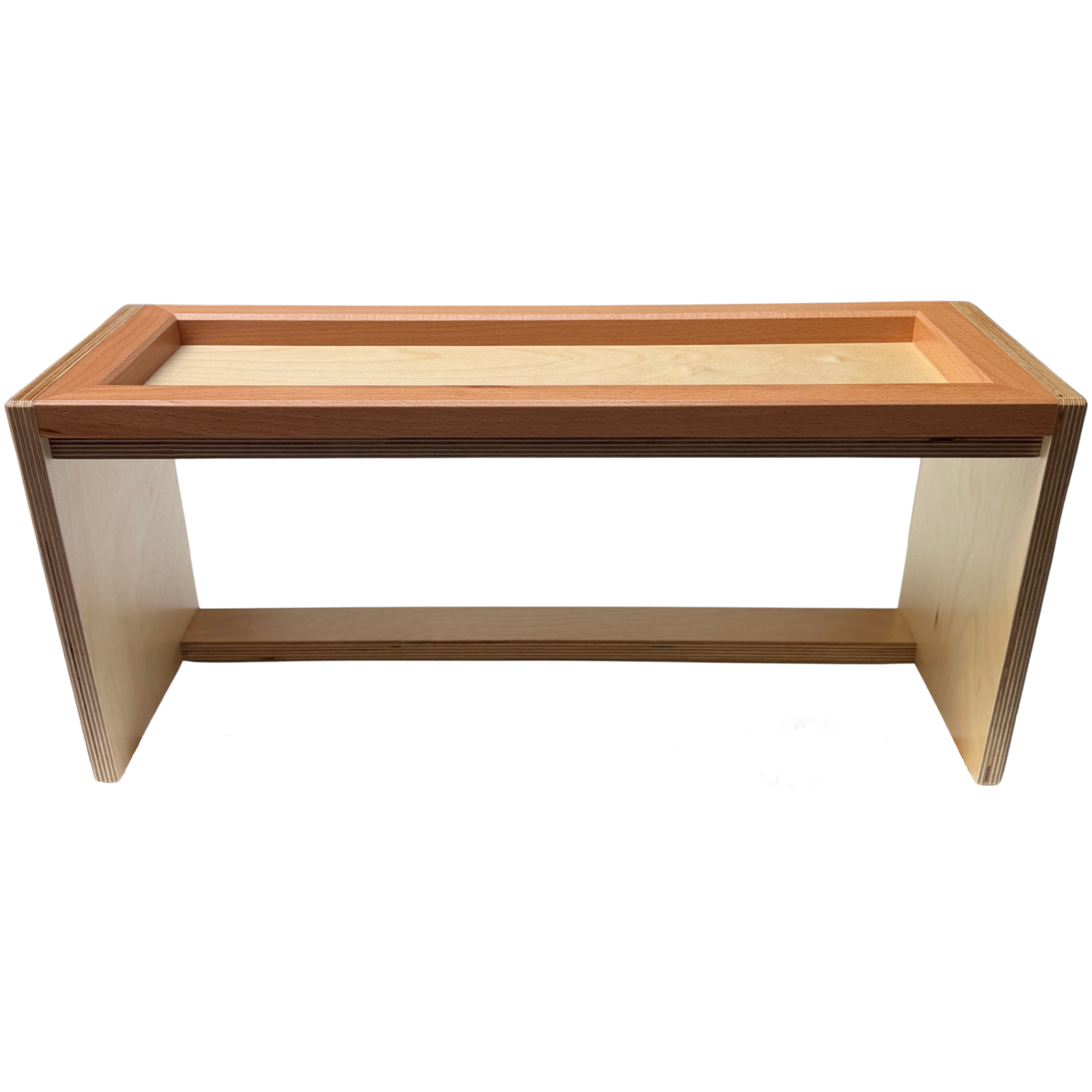 Candybar-Oberteil aus Holz, Natur, für 4 Gläser L=46 cm / T= 17,5 cm / Höhe 25,8 cmpassendes Zubehör:
12221-Unterteil Natur 11203-Bonbonglas mit Deckel