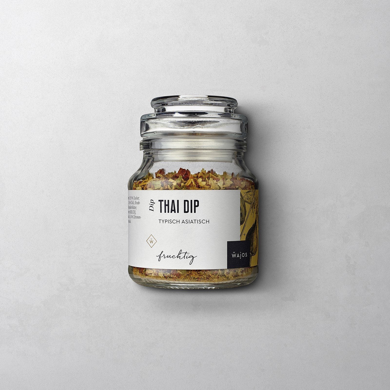 Thai Dip 1000g
Süß, scharf und sehr fruchtig Thai Dip 1000g
Süß, scharf und sehr fruchtig