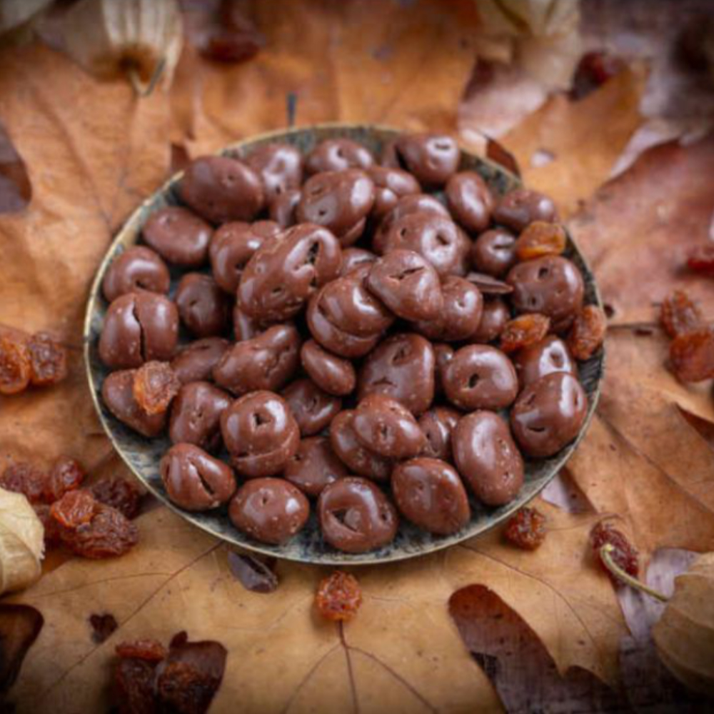 Rosinen Jumbos in Vollmichschokolade 5kg