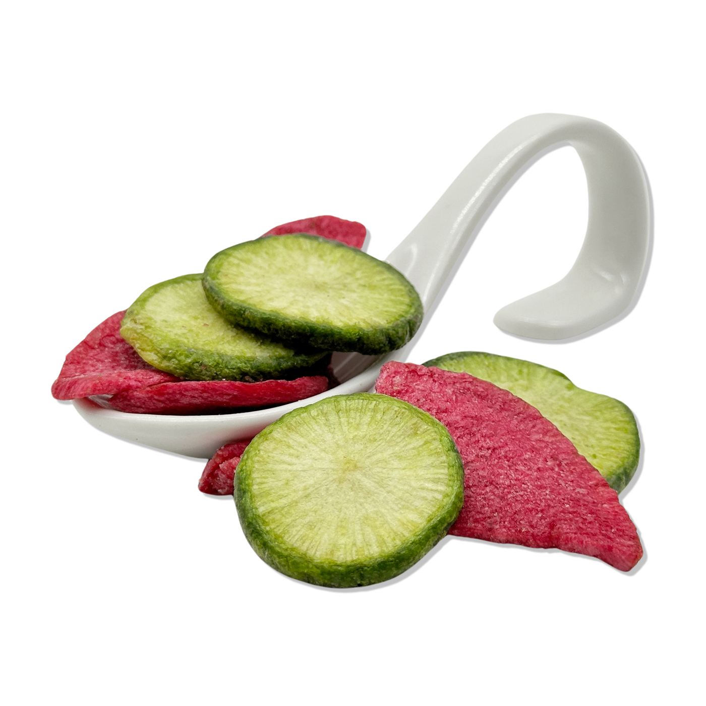 Gemüsechips rot/grün grüner & roter Rettich 2,5 kg Beutel