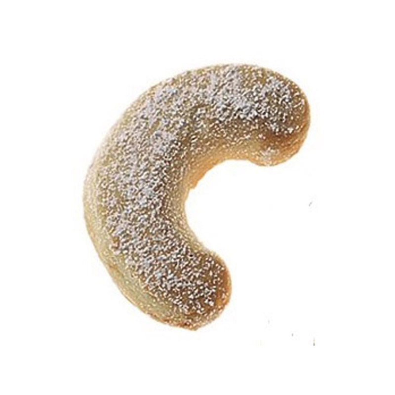 Vanille Kipferl 55g im Snackbag schwarz - 25 Stück pro Karton