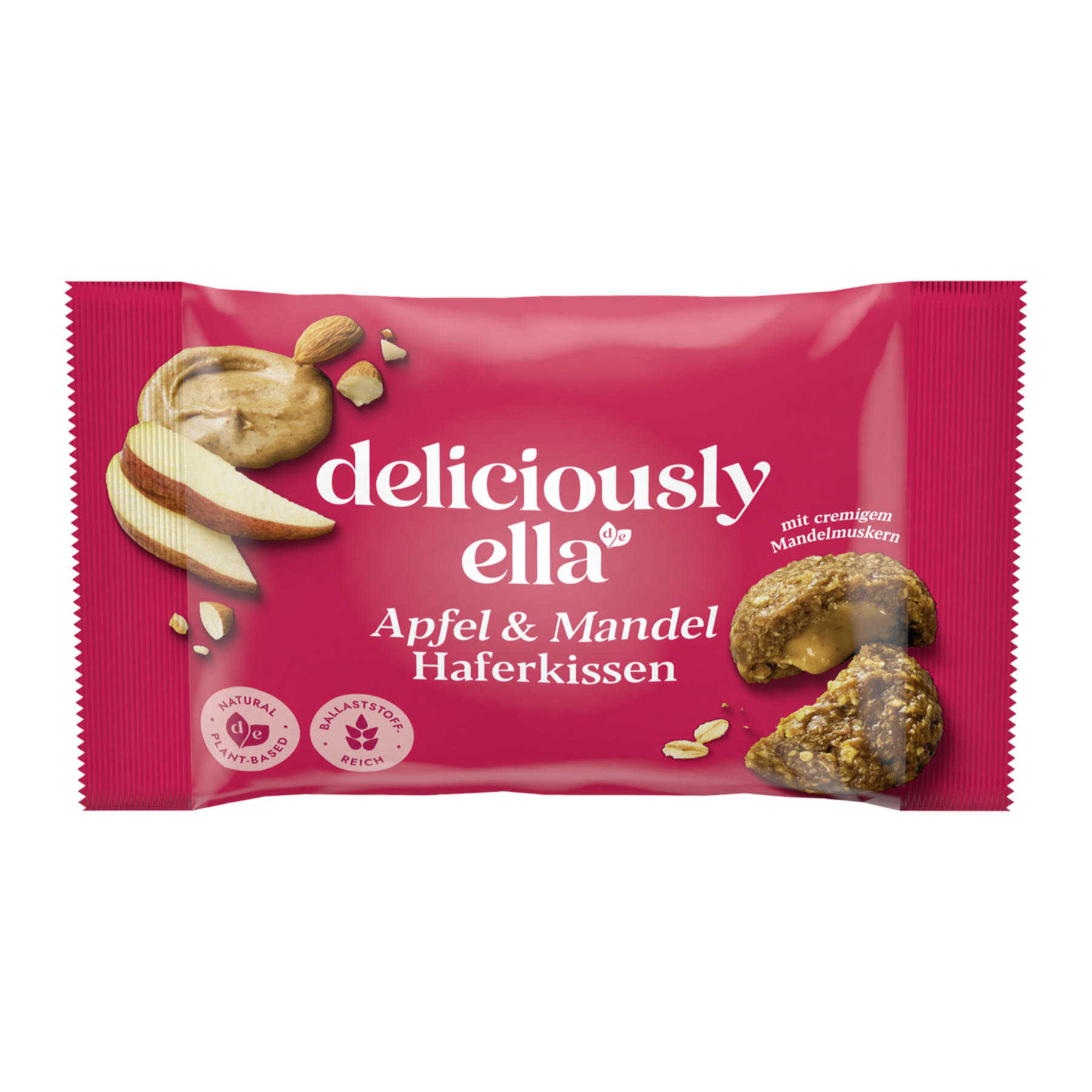 Deliciously Ella Haferkissen 'Apfel & Mandel' 50g - 12 Stück pro Karton