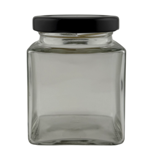 im Vierkantglas mittel 212 ml