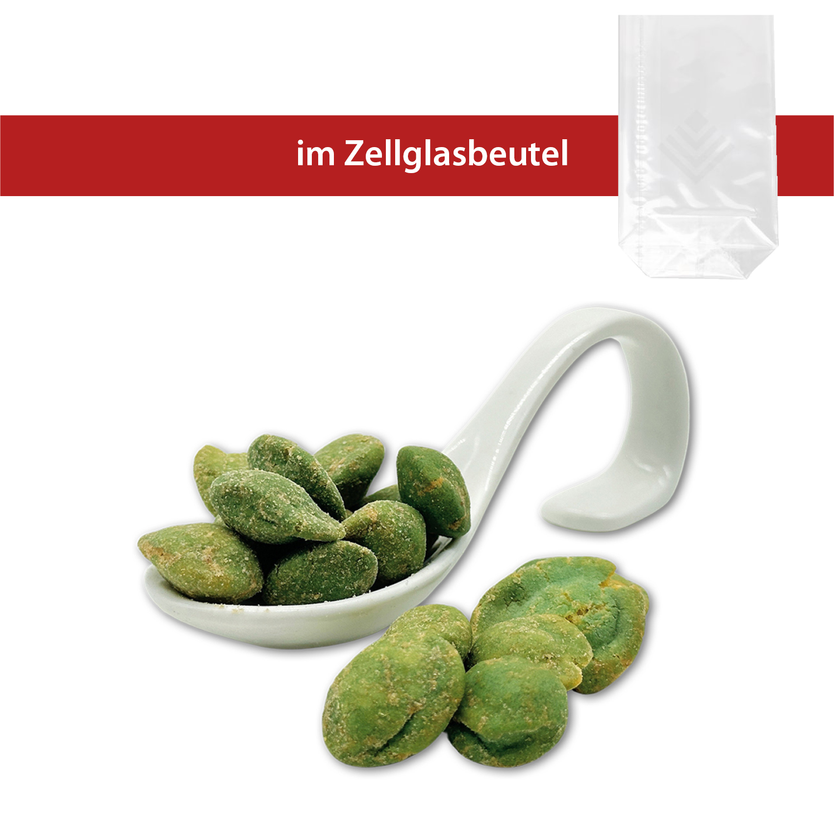 Snackmix im 60g Zellglasbeutel
25 Stück pro Karton