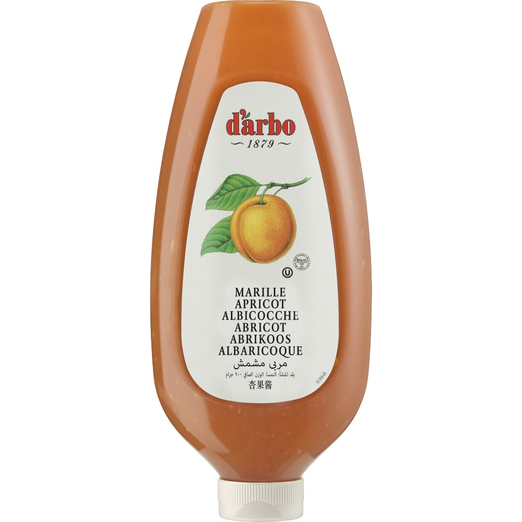 Darbo Fruchtaufstrich Dosierflasche 900 g Marille