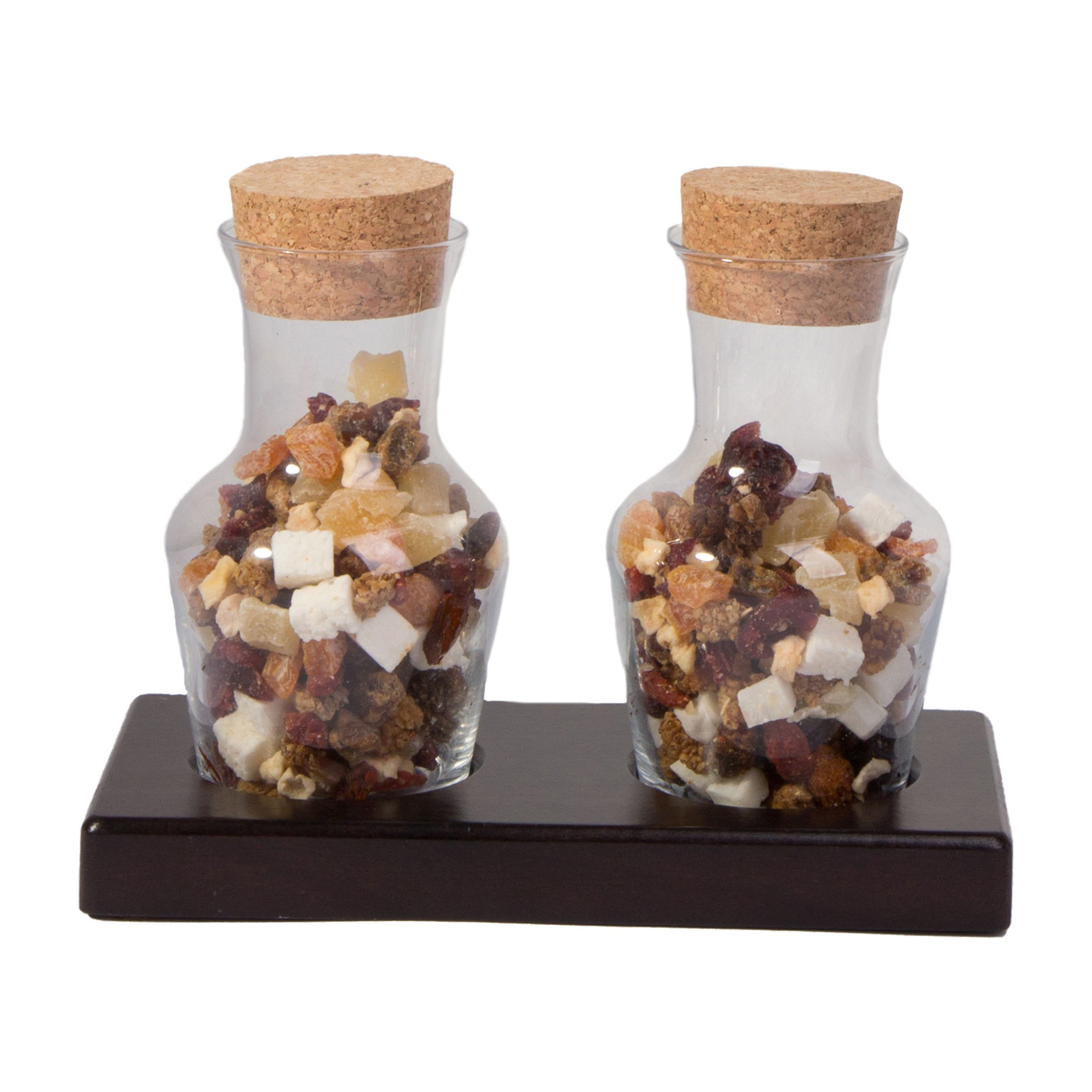 Holztableau für zwei Glas-Karaffen
Wenge
25 cl Carafon