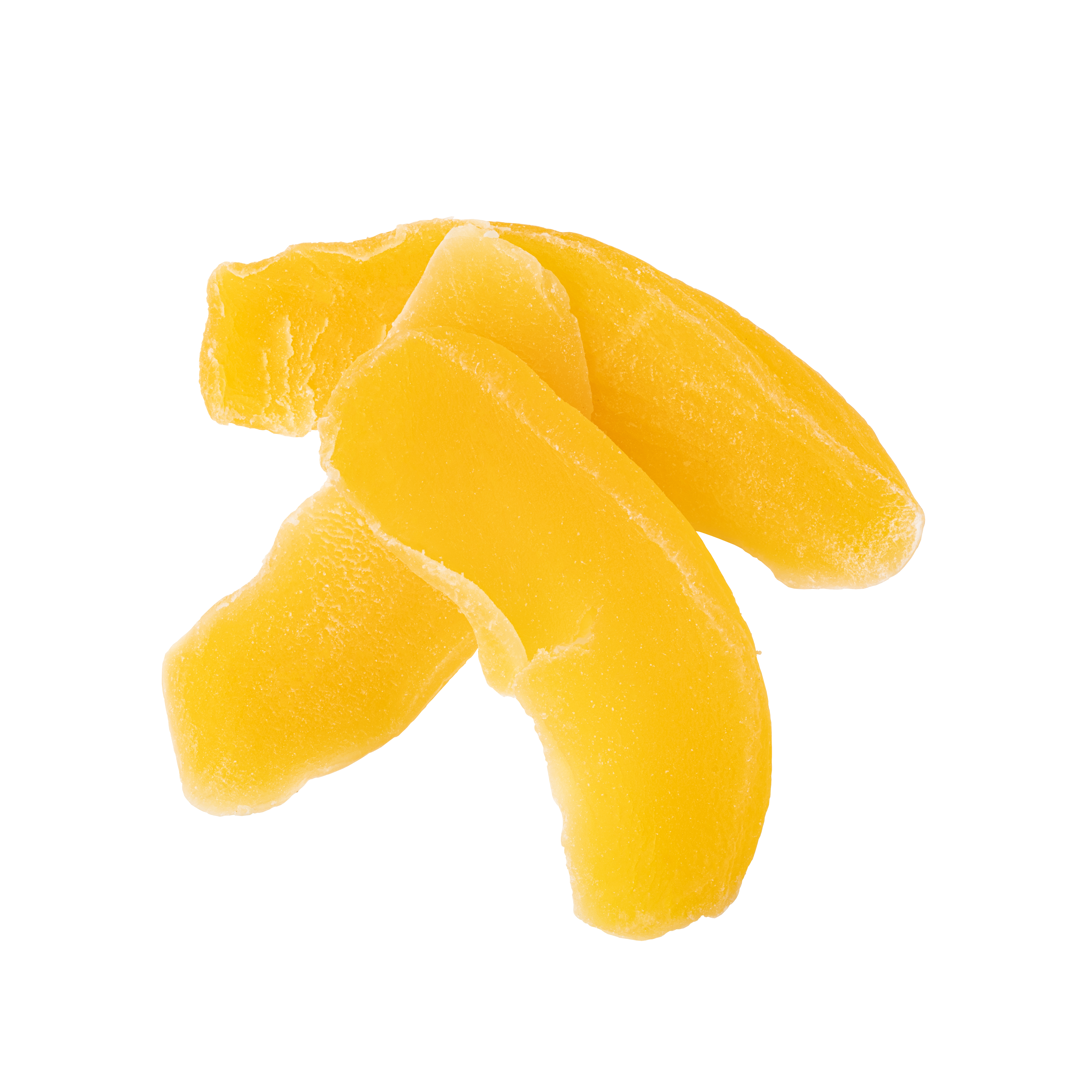 Sonnengruß - Mango in Streifen, schonend getrocknet 80g
Blockbodenbeutel Klarsicht - PT
25 Beutel im Karton