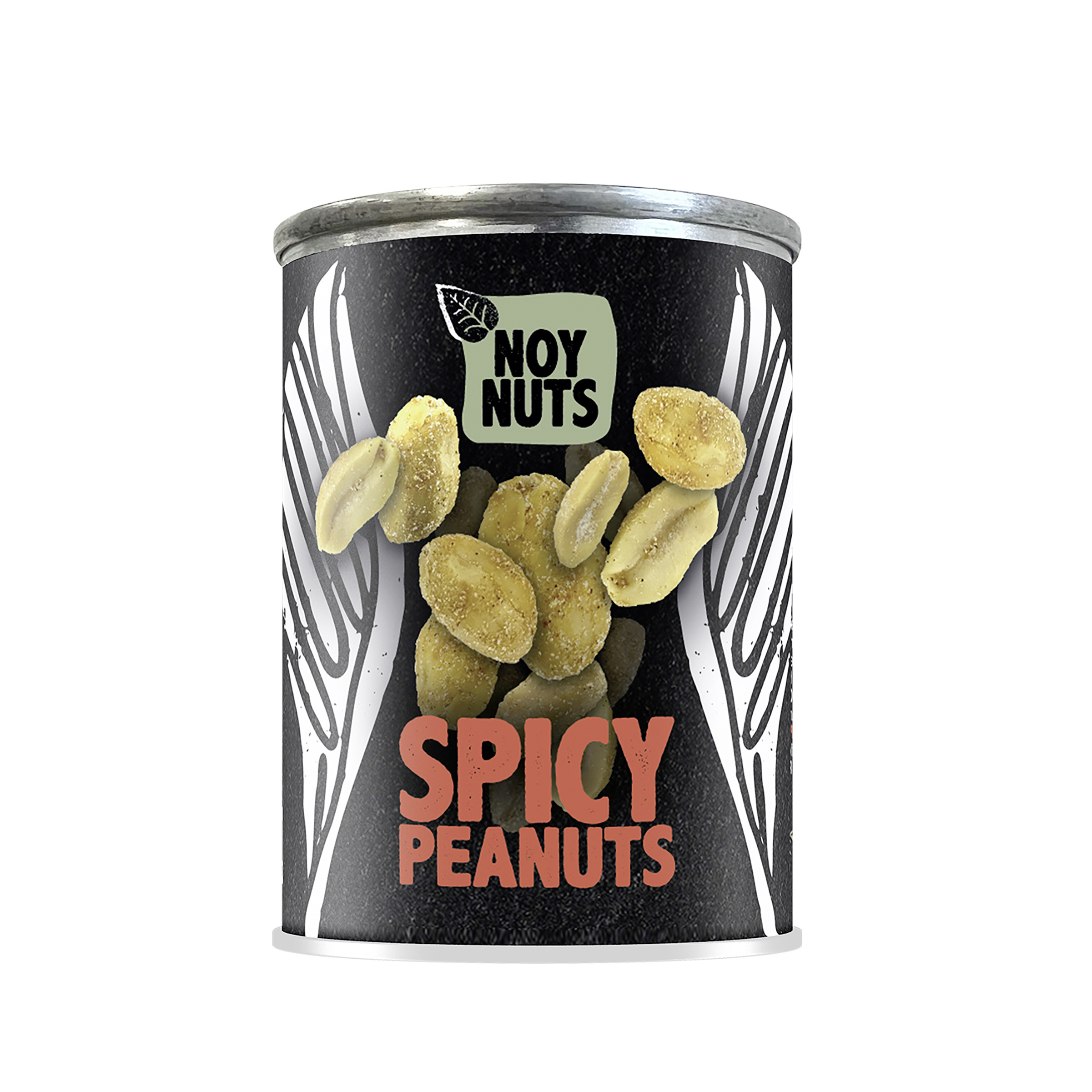 Noy Nuts Spicy Peanuts 60g Dose - 12 Stück pro Karton