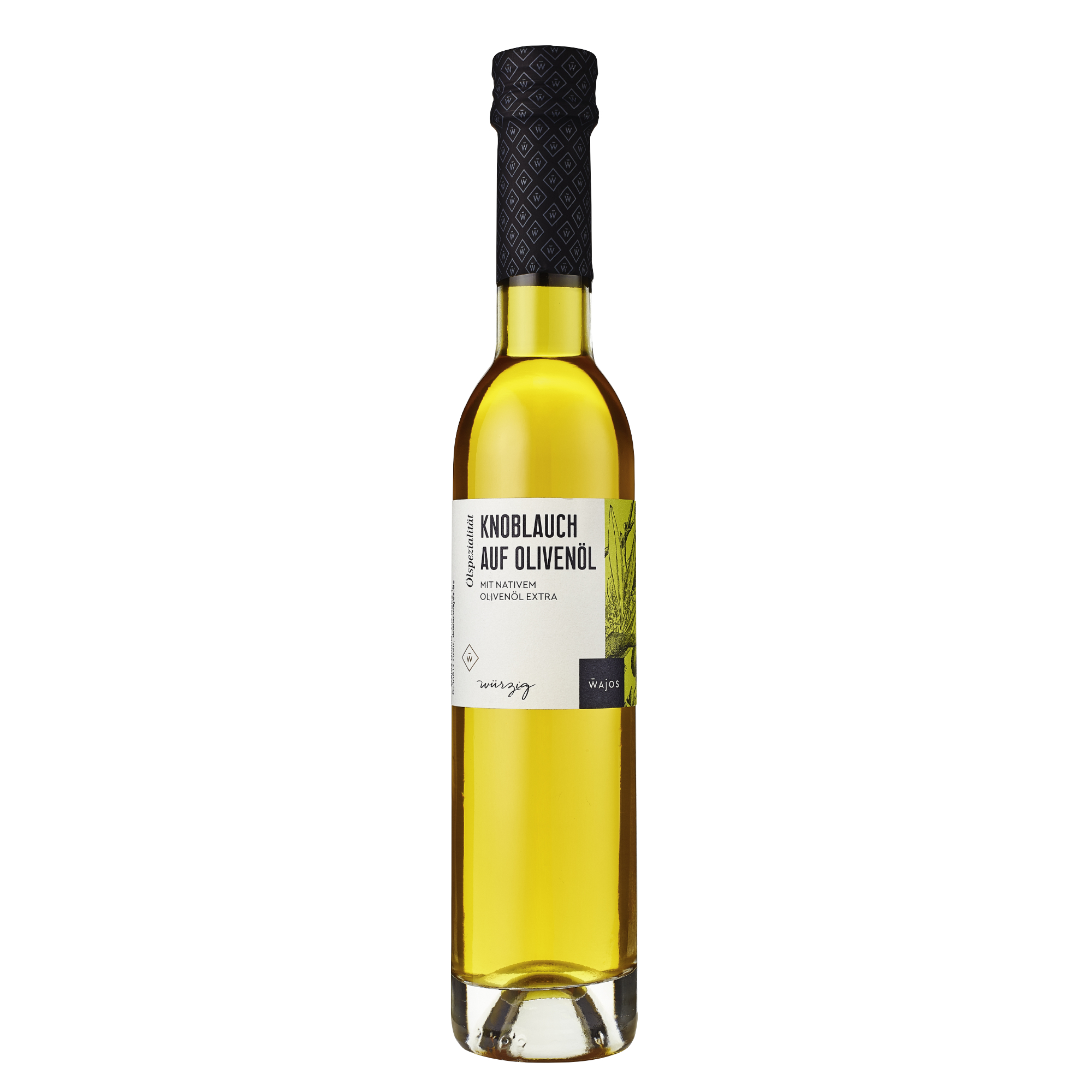 Knoblauch auf Olivenöl 250 ml Flasche