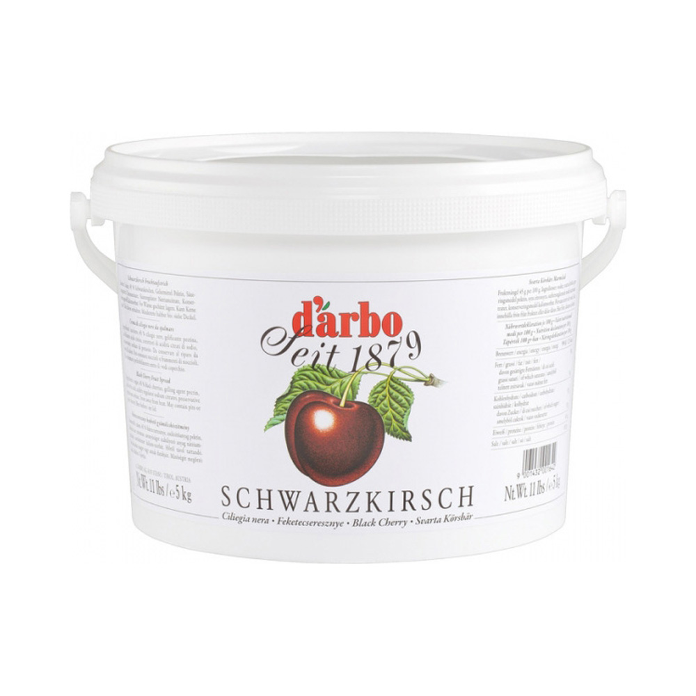 DARBO Schwarzkirsch Konfitüre 5,0 kg Eimer