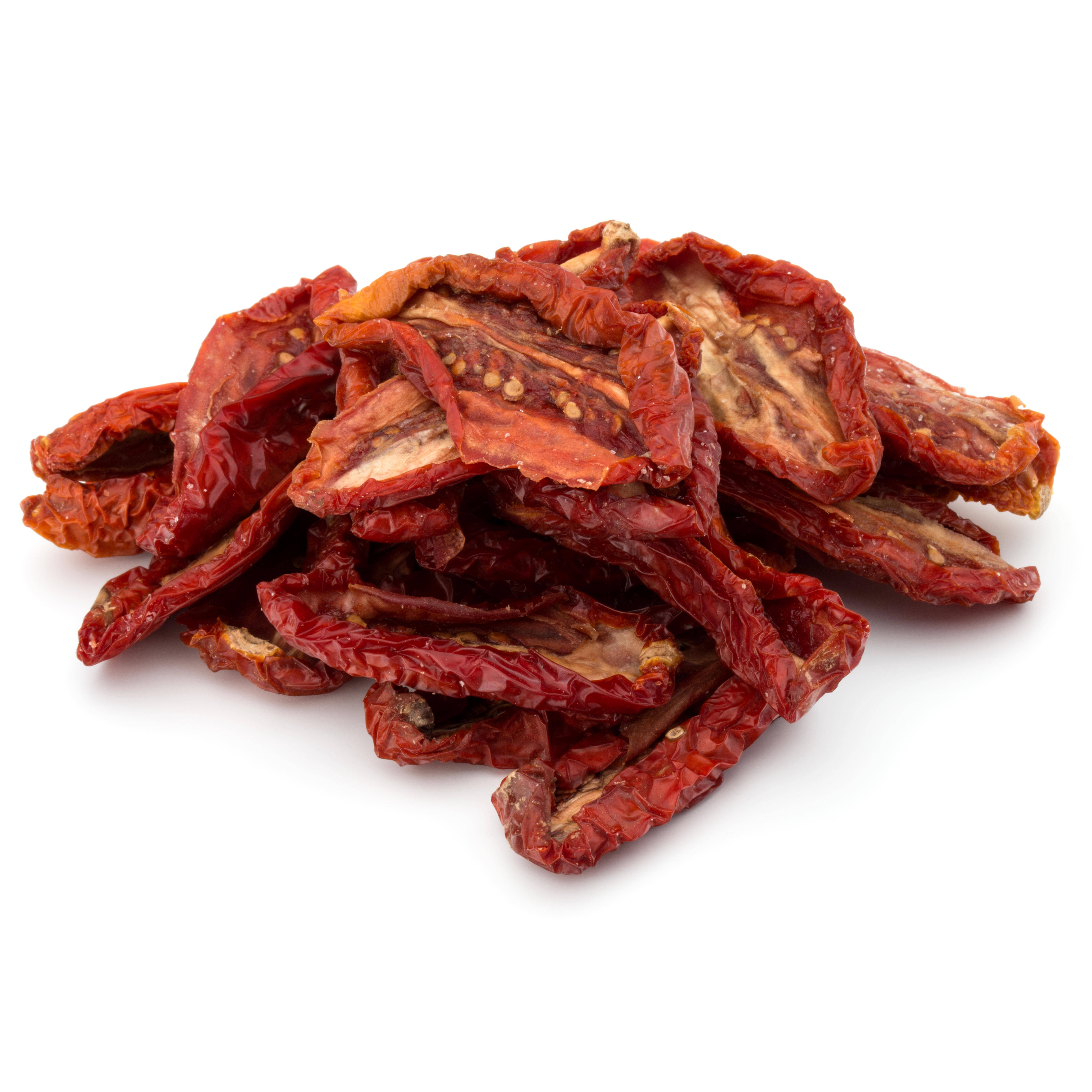 Leicht gesalzene, getrocknete Tomatenhälften, Im Beutel 5 kgl Leicht gesalzene, getrocknete Tomatenhälften, Im Beutel 5 kgl