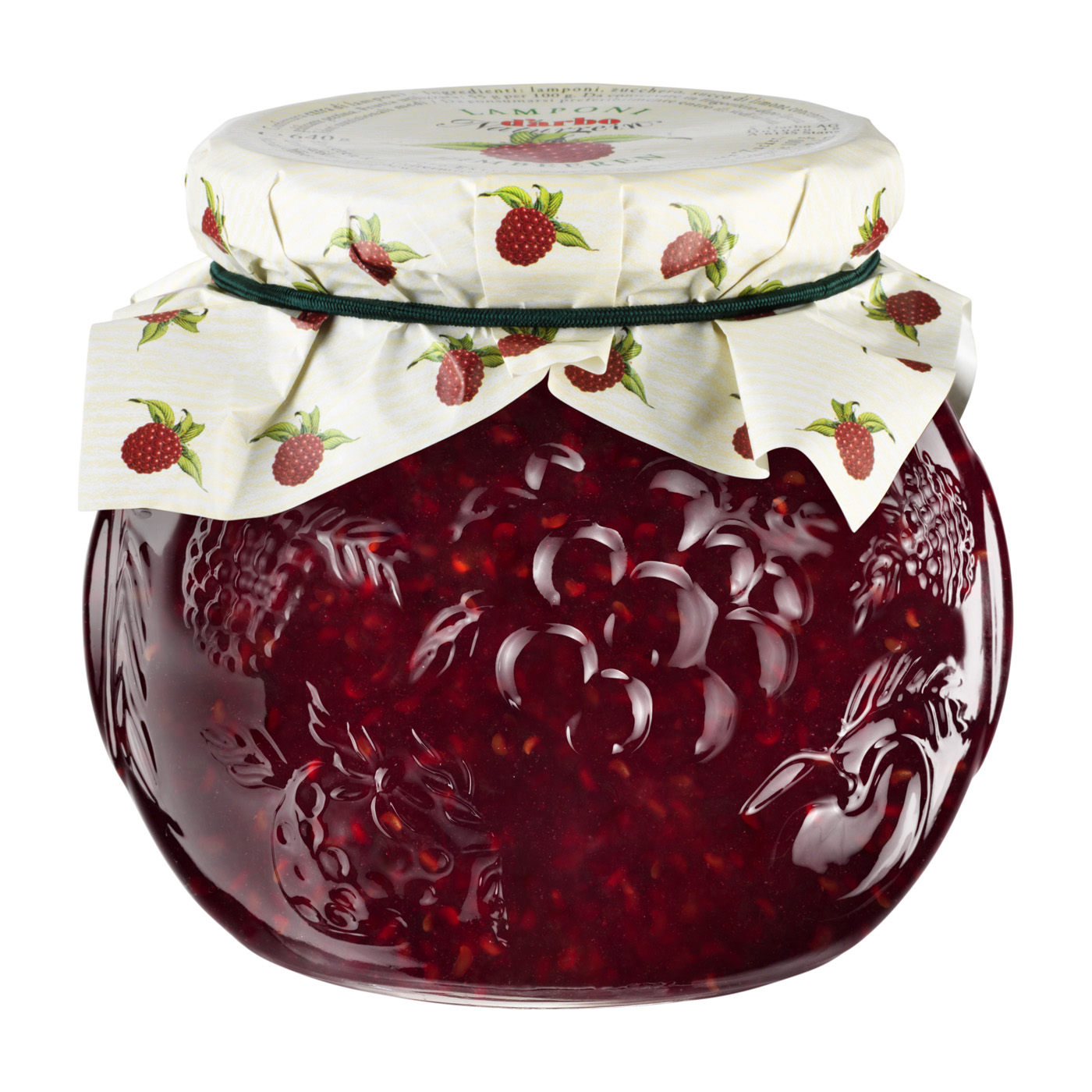DARBO  Himbeer Konfitüre Naturrein extra 640 g Dekorglas