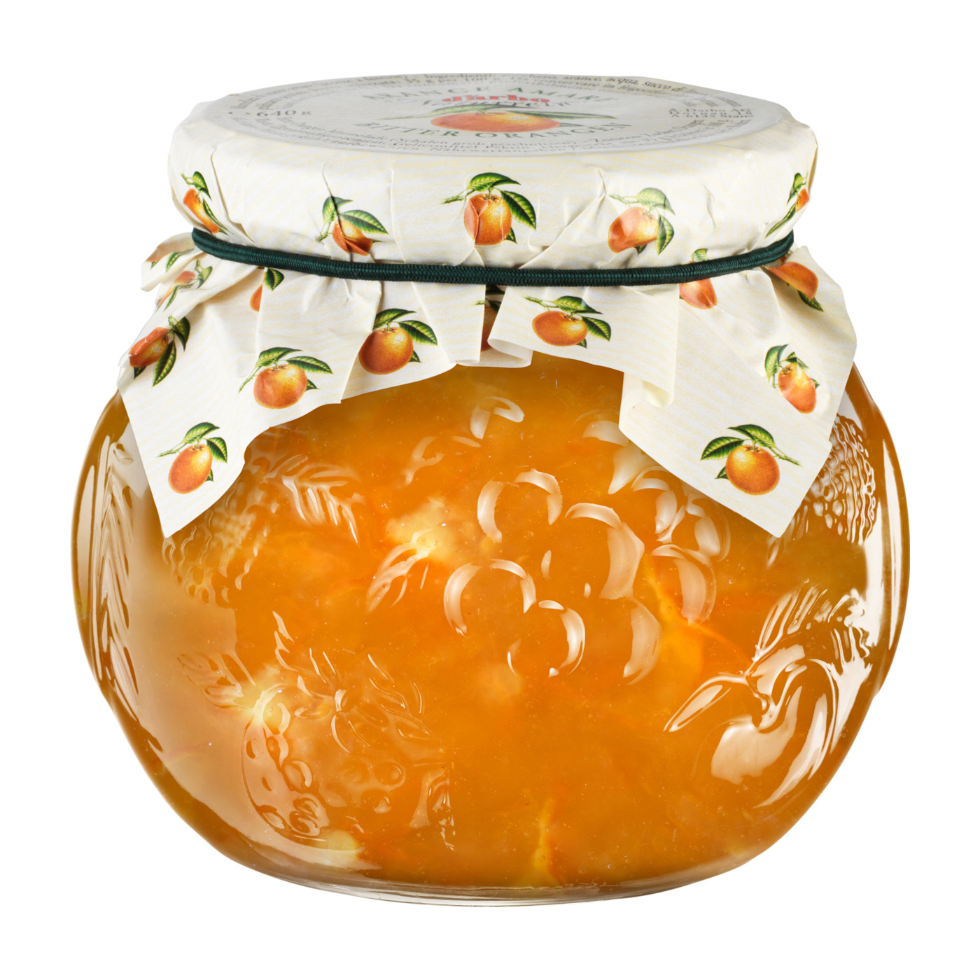 DARBO Orange Konfitüre Naturrein extra 640 g Dekorglas